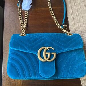 Gucci Velvet Marmont Small bag